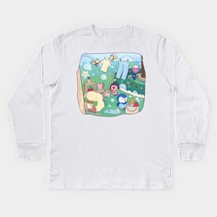 Spring cleaning Kids Long Sleeve T-Shirt